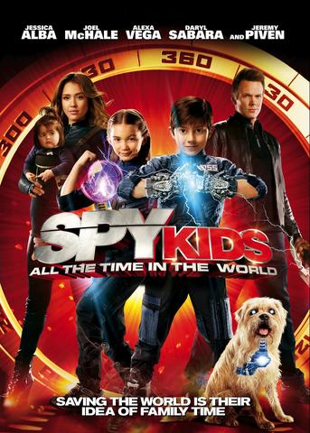 Spy Kids 4 All the Time in the World 2011 Dual Audio Hindi Movie 480p BluRay x264 300MB