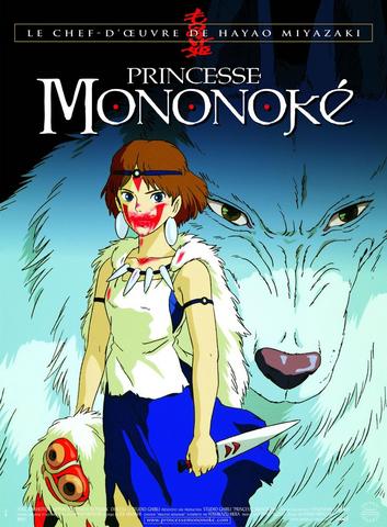 Princess Mononoke 1997 Dual Audio Hindi Movie 480p BluRay x264 400MB ESubs