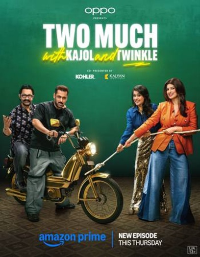 Two Much with Kajol and Twinkle (2025) AMZN Hindi ORG S01E01 Web Series HDRip | 1080p | 720p | 480p | ESubs