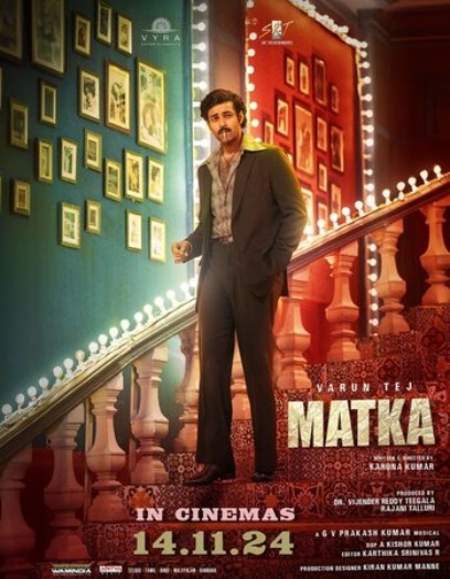 Matka (2024) Hindi ORG Dual Audio South Movie HDRip | 1080p | 720p | 480p | ESubs