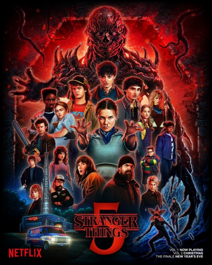 Stranger Things (2025) NF Hindi ORG S05E05T08 Dual Audio Series HDRip | 1080p | 720p | 480p | ESubs